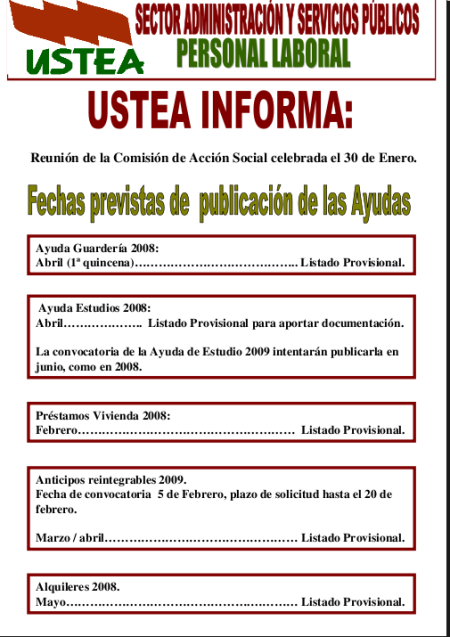 USTEA Informa.