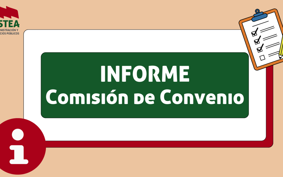 Convocatoria Comisión de Convenio 28 de abril de 2025