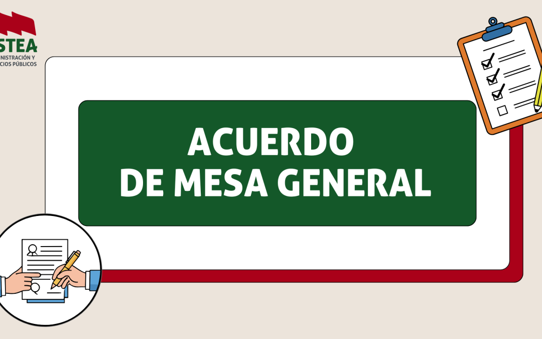 ACUERDO DE MESA GENERAL PARA LA MEJORA Y LA PRESTACIÓN DE SERVICIOS DE CALIDAD EN DESARROLLO DE LA LEY DE…